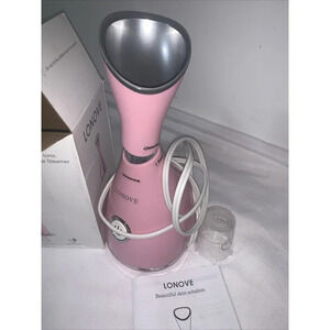 Facial Steamer Nano Ionic Face Steamer Lonove Facial Steamer Pink